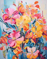 Floral Chaos - Explosion de couleurs botaniques