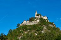 Kasteel Hochosterwitz in Karinthië van Karin Jähne thumbnail
