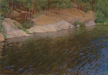 Bord de rivière, 1897, Pekka Halonen