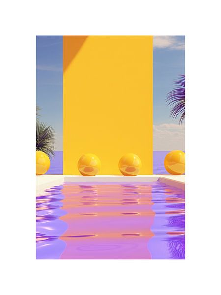 Pool Illusion 01 by Malou Studio