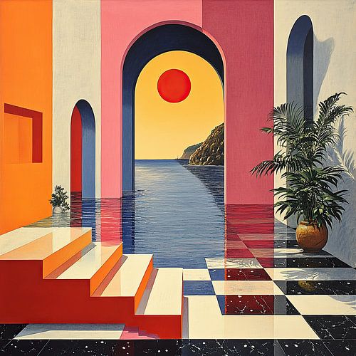 Architecture d'intérieur Surréalisme Architecture Design Géométrie