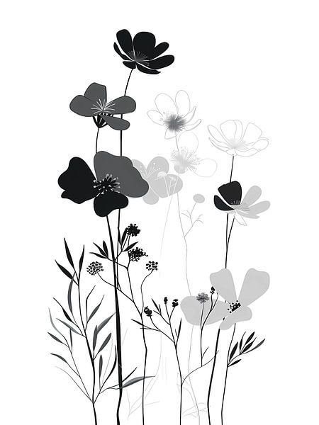 Minimalistischer Garten von haroulita