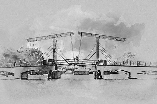 De Magere Brug in Amsterdam