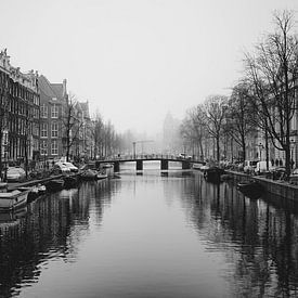 Amsterdam Nebel von Phil Yisrael