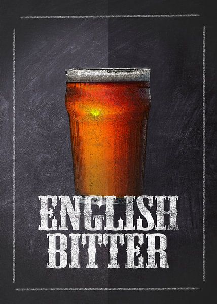 Beer - English Bitter by JayJay Artworks
