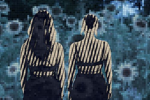 Blue Garden by True Color Stories