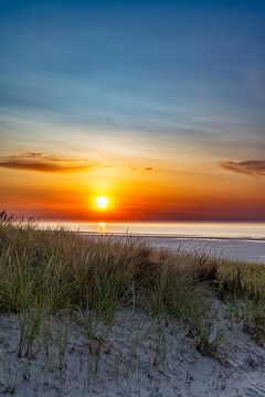 Zonsondergang op Juist van Dirk Rüter