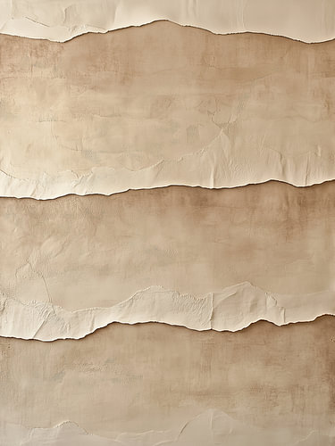 Gelaagde Stilte – modern abstract