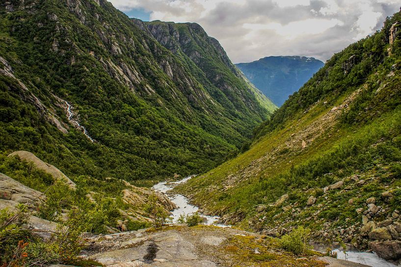 Berglandschap Noorwegen von Remco de Zwijger