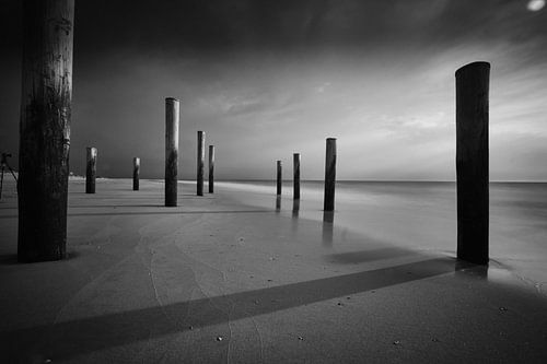 Pfähle in Petten ZW-2