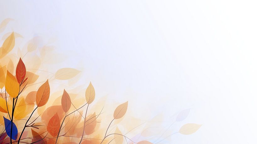 Herfstbladeren van Frank Heinz