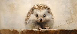 Hérisson sur Art Merveilleux