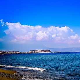 Greek- Crete beach van Pritish Ramkisoen