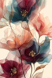 Danse des fleurs liquides n° 8 sur Studio BB