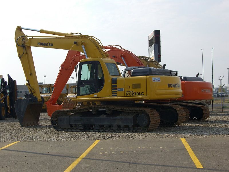 Komatusu graafmachine Canada by Veluws