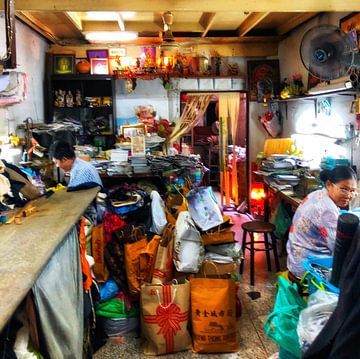 Een naai atelier in Bangkok
