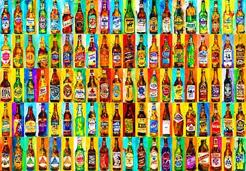 100 flessen bier van Christopher Deitch