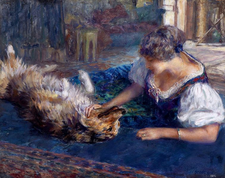 Spielgefährten - Ferdinand Max Bredt, 1916 von Atelier Liesjes