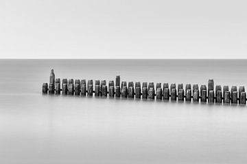 Wellenbrecher, Grevelingen von Peter Brijs