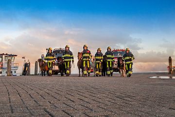 Only the fearless become firefighters by Eilandkarakters Ameland