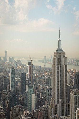 Uitzicht op het Empire State Building in New York City 2024.