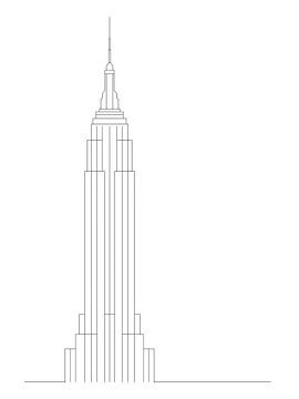 Empire State - New York City (USA) van Marcel Kerdijk