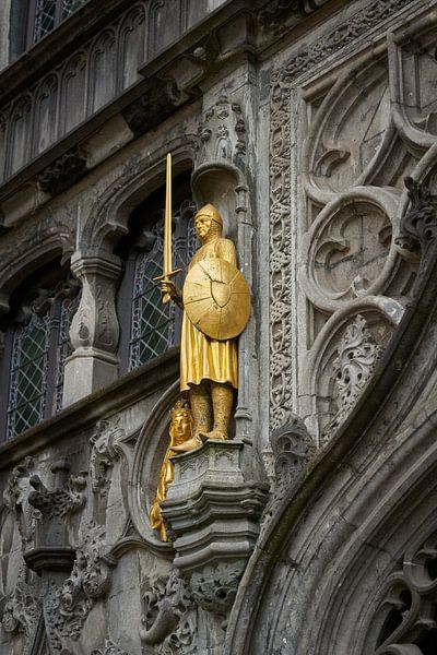 Diederik van de Elzas in Bruges by Heiko Kueverling
