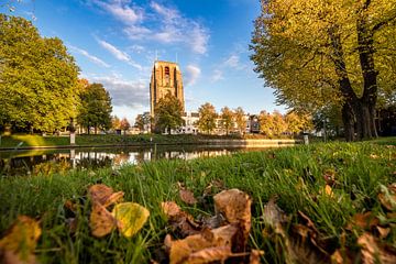 Oldehove in autumn atmosphere by robertjan boonstra