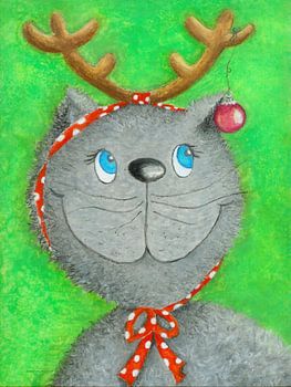 Kerstmis Kat Lina
