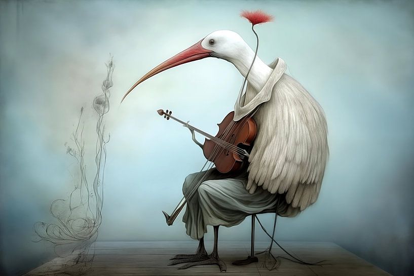 Le ménestrel par Heike Hultsch