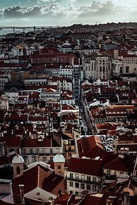 Lissabon von oben von Pitkovskiy Photography|ART