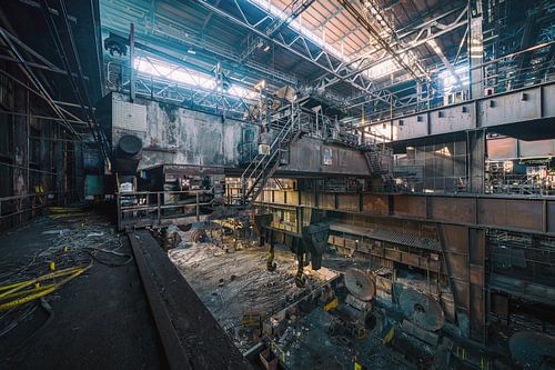 Industrieele wanddecoratie | Urbex Fotografie