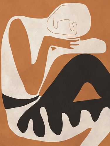 Figure d'art abstrait