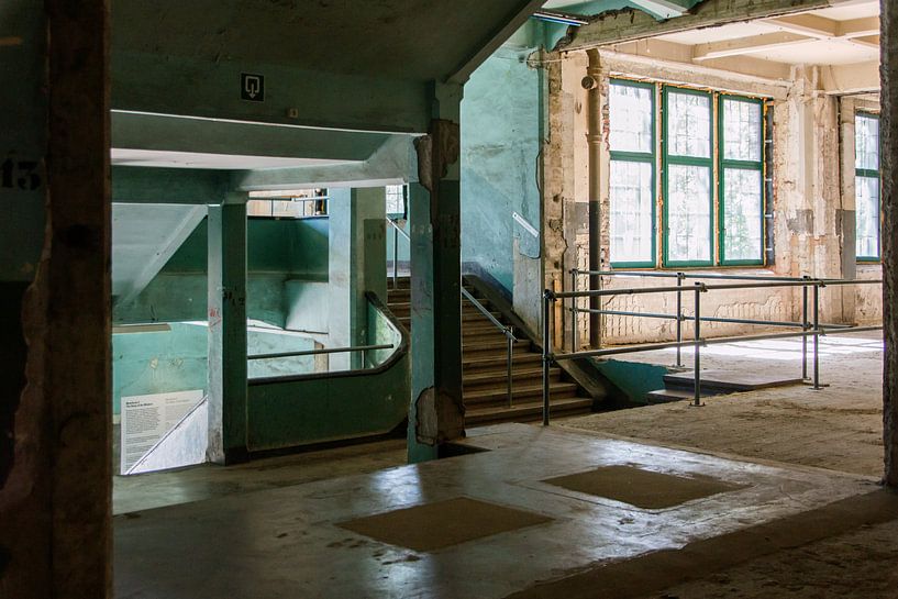 dilapidated staircase by Dick Carlier