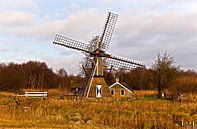 A Windmill in Holland von Brian Morgan Miniaturansicht
