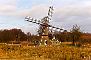 A Windmill in Holland