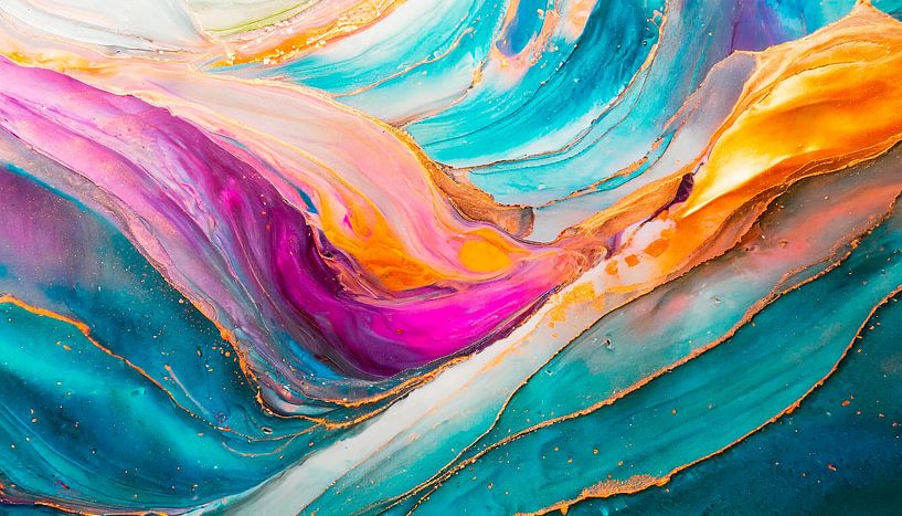 Couleurs liquides par Mustafa Kurnaz