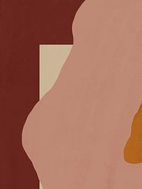 Muted Abstract Forms by Little Dean