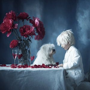 A Table for Two | My Hairy Valentine