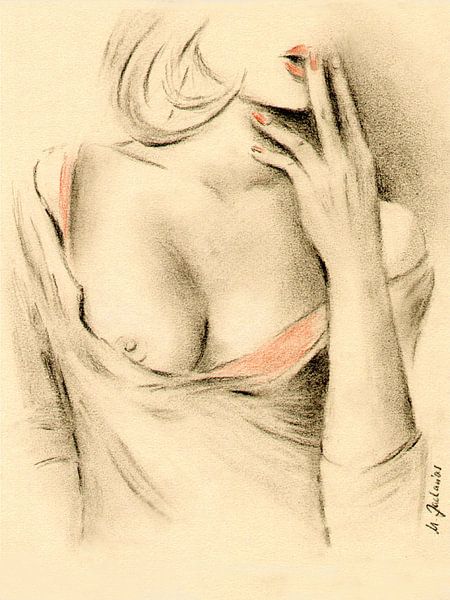 Aphrodite der Moderne - erotische Zeichnungen von Marita Zacharias