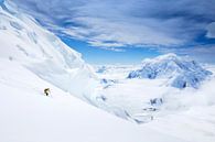 Ski Denali, Alaska van Menno Boermans thumbnail