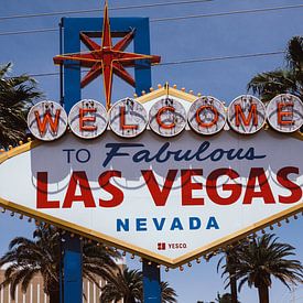 Welcome to Fabulous Las Vegas Nevada - Sign by Pleuni van der Pas