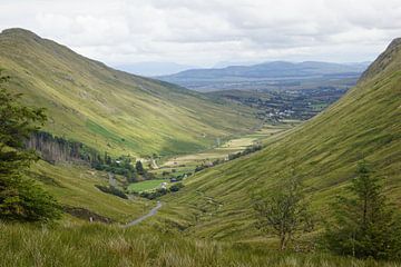Glengesh Pass in Irland