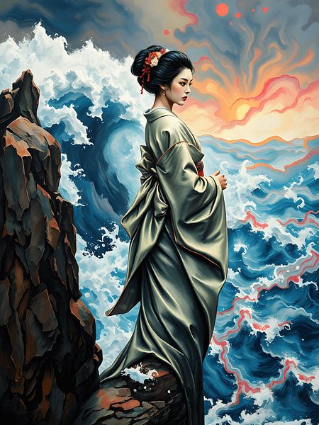 Geisha by Jolique Arte