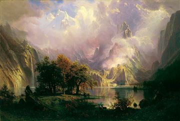 Albert Bierstadt. Rocky Mountain Landscape