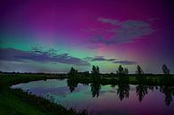 Noorderlicht boven de Overijsselse Vecht van Sjoerd van der Wal Fotografie thumbnail