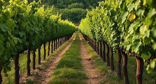 Le chemin de la vigne