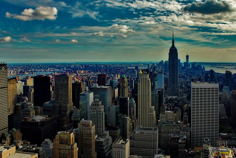 New York Skyline by William Martens