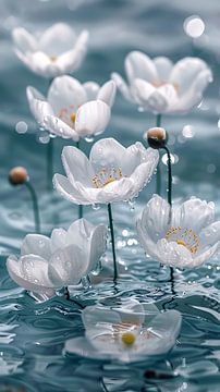 Floating flowers by ArtOfPictures