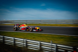 Max in action at Circuit Zandvoort by Tycho Müller